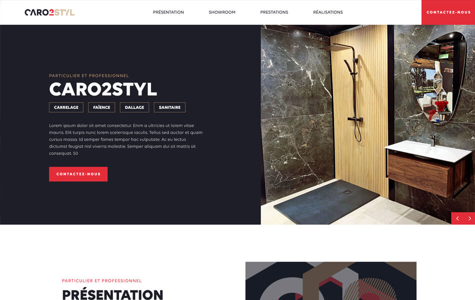 Site web Caro2styl